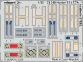 Eduard Accessories 33395 Hunter T.7 / T.7A seatbelts STEEL for Revell 1:32