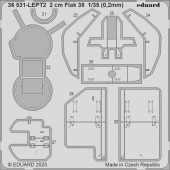 Eduard 36531 2 cm Flak 38 ICM 1:35