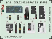 Eduard 3DL32022 F-35B SPACE 1/32 