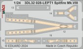 Eduard 3DL32028 Spitfire Mk.VIII SPACE AIRFIX 1:24