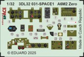 Eduard 3DL32031 A6M2 Zero SPACE TAMIYA 1:32