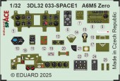 Eduard 3DL32033 A6M5 Zero SPACE TAMIYA 1:32