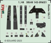 Eduard 3DL48142 Hunter GA.11 SPACE 1/48 AIRFIX 