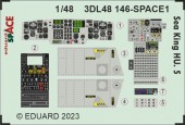 Eduard 3DL48146 Sea King HU.5 SPACE 1/48 AIRFIX 