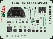 Eduard 3DL48147 Seafire F.XVII SPACE 1/48