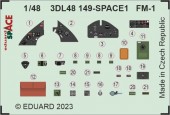 Eduard 3DL48149 FM-1 SPACE 1/48 
