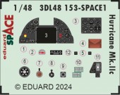 Eduard 3DL48153 Hurricane Mk.IIc SPACE 1/48 