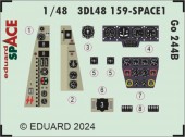Eduard 3DL48159 Go 244B SPACE ICM 1:48