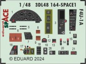 Eduard 3DL48164 F4U-1A SPACE  MAGIC FACTORY 1:48