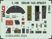 Eduard 3DL48165 F4U-2 SPACE MAGIC FACTORY 1:48