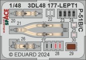 Eduard 3DL48177 P-51B/C SPACE  EDUARD 1:48
