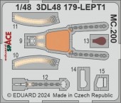 Eduard 3DL48179 MC.200 SPACE ITALERI 1:48