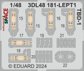 Eduard 3DL48181 TBD-1 SPACE HOBBY BOSS 1:48