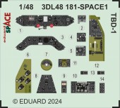 Eduard 3DL48181 TBD-1 SPACE HOBBY BOSS 1:48