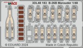 Eduard 3DL48183 B-26B Marauder SPACE ICM 1:48