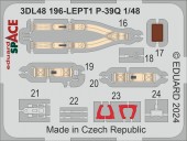 Eduard 3DL48196 P-39Q SPACE ARMA HOBBY 1:48