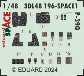 Eduard 3DL48196 P-39Q SPACE ARMA HOBBY 1:48