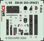 Eduard 3DL48203 F-86A SPACE CLEAR PROP 1:48