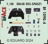 Eduard 3DL48205 Bf 109G-4 SPACE EDUARD 1:48