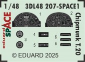 Eduard 3DL48207 Chipmunk T.20 SPACE AIRFIX 1:48