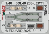 Eduard 3DL48208 P-40E SPACE EDUARD 1:48