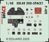 Eduard 3DL48208 P-40E SPACE EDUARD 1:48