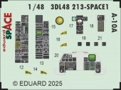 Eduard 3DL48213 A-10A SPACE GREAT WALL HOBBY 1:48