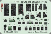 Eduard 3DL48215 F-14D SPACE GREAT WALL HOBBY 1:48