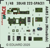 Eduard 3DL48222 A6M5 Zero (Mitsubishi) SPACE EDUARD 1:48