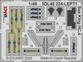 Eduard 3DL48224 Sea King HC.4 SPACE AIRFIX 1:48