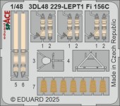 Eduard 3DL48229 Fi 156C SPACE TAMIYA 1:48