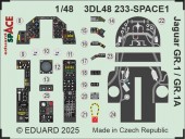 Eduard 3DL48233 Jaguar GR.1 / GR.1A SPACE AIRFIX 1:48