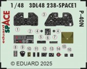 Eduard 3DL48238 P-40N SPACE EDUARD 1:48