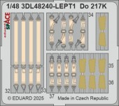 Eduard 3DL48240 Do 217K SPACE ICM 1:48