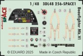 Eduard 3DL48256 Beaufighter Mk.VI SPACE for Revell 1:48