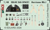 Eduard 3DL48268 Hurricane Mk.I SPACE for Arma Hobby 1:48