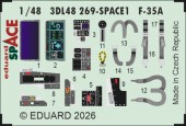 Eduard 3DL48269 F-35A SPACE for Italeri 1:48