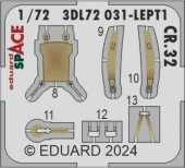 Eduard 3DL72031 CR.32 SPACE ITALERI 1:72