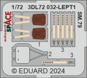 Eduard 3DL72032 SM.79 SPACE ITALERI 1:72