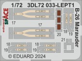 Eduard 3DL72033 B-26 Marauder SPACE HASEGAWA / EDUARD 1:72