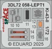 Eduard 3DL72058 Ki-43-II SPACE ARMA HOBBY 1:72
