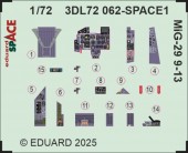Eduard 3DL72062 MiG-29 9-13 SPACE GREAT WALL HOBBY 1:72