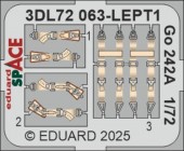 Eduard 3DL72063 Go 242A SPACE IBG 1:72
