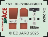 Eduard 3DL72063 Go 242A SPACE IBG 1:72
