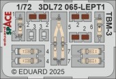 Eduard 3DL72065 TBM-3 SPACE HOBBY BOSS 1:48
