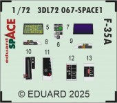Eduard 3DL72067 F-35A SPACE EDUARD 1:72
