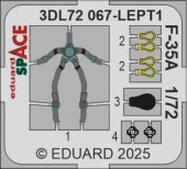 Eduard 3DL72067 F-35A SPACE EDUARD 1:72