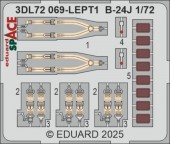 Eduard 3DL72069 B-24J SPACE HASEGAWA 1:72