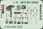 Eduard 3DL72081 Mosquito B.35 SPACE for Airfix 1:72