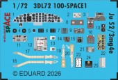 Eduard Accessories 3DL72100 Ju 52/3mg4e SPACE for Airfix 1:72